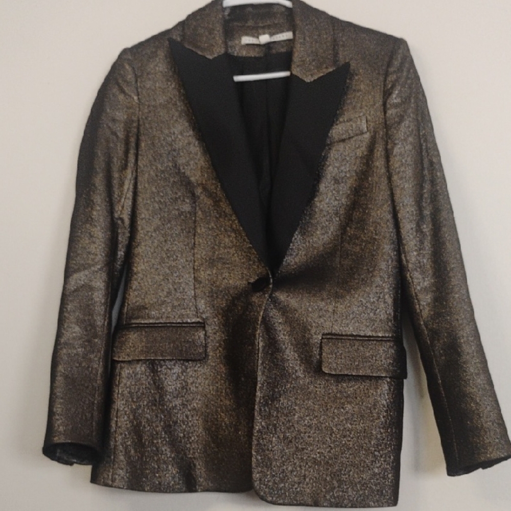 Veronica Beard Metallic Blazer Size 6